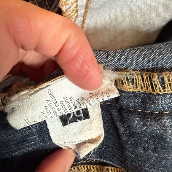 Hudson Jeans Y2K Blue Boot Cut Jeans - Picture 4 of 5